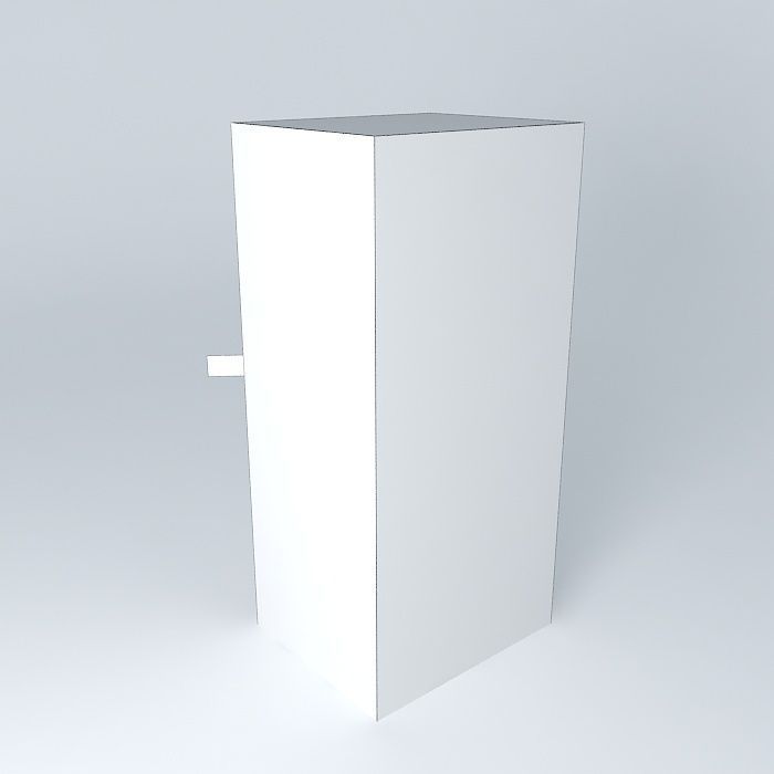 wrt fire extinguisher cabinet Free 3D model_4
