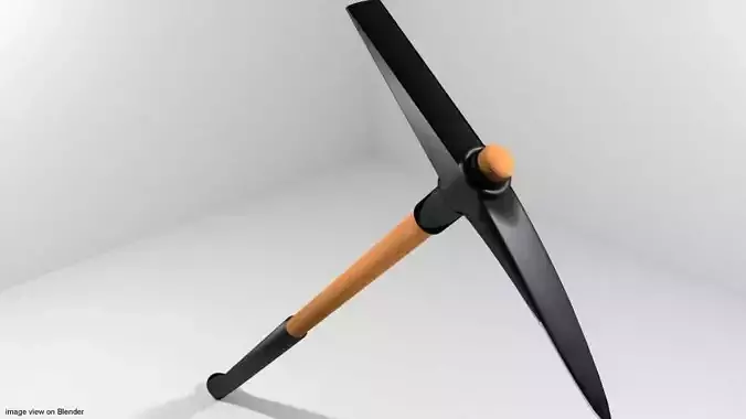 Civil Tool - Pick-axe 3D model