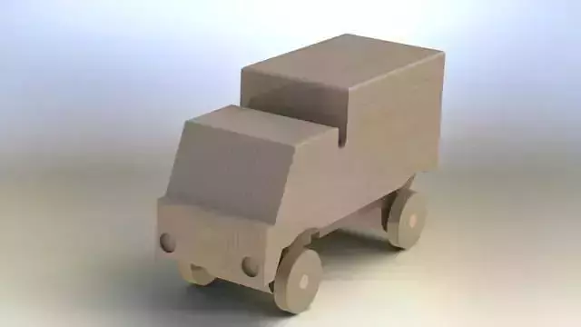 Truck asm Free 3D model