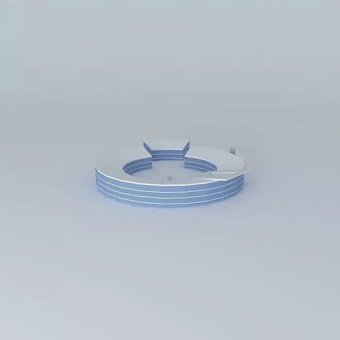 Large Hadron Collider Hendricopolis Free 3D model_0