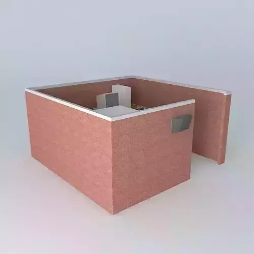 wtccubicle office with desk and chairs