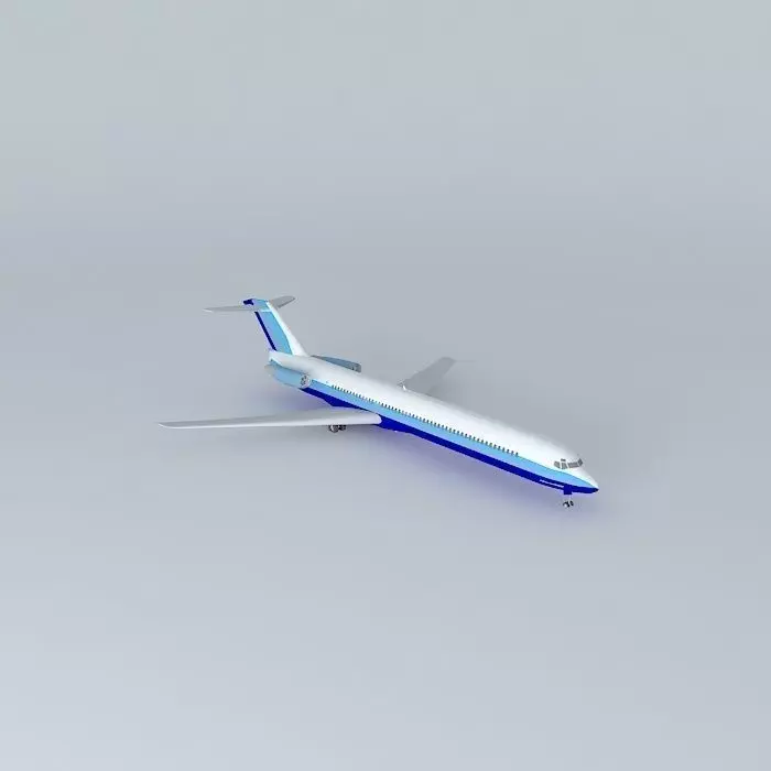 Private MD 80 Free 3D model