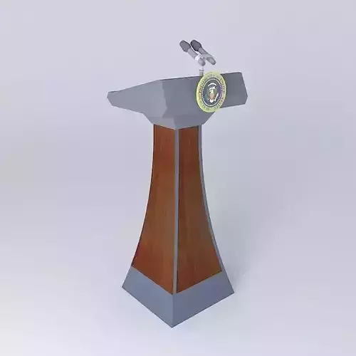 Presidential Falcon Lectern 3D model