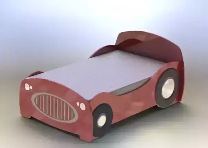 Car bed Free 3D model