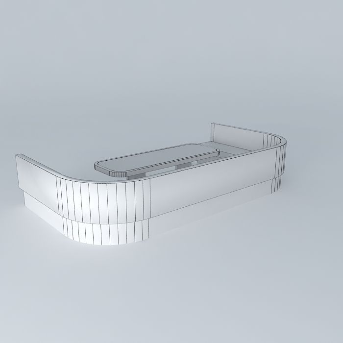 512 sofa and table Free 3D model_4