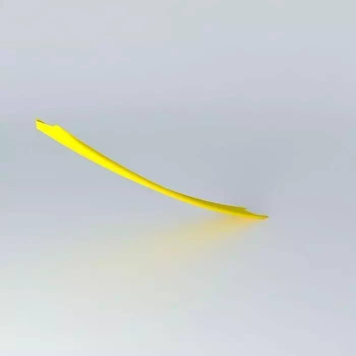 Aft wing emergency exit Free 3D model_0