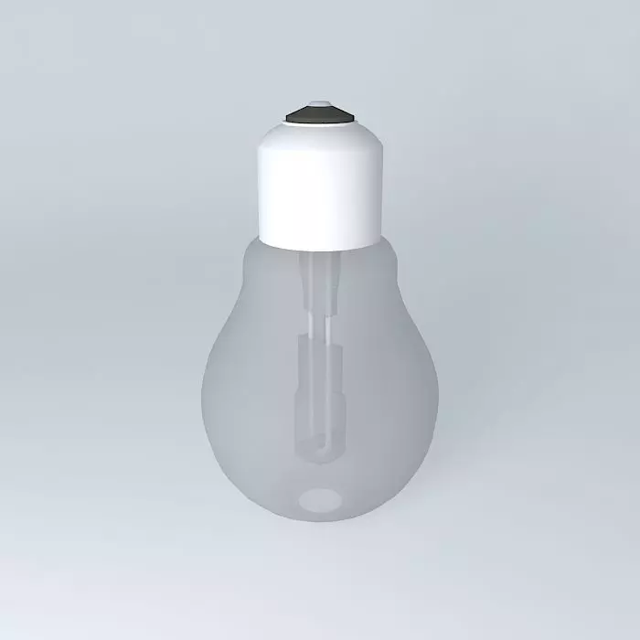 Standard halogen lamp Free 3D model_0