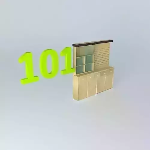 Kit 101 Counter Total wall by Alex Marques