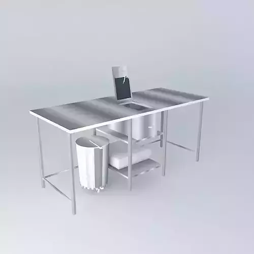 Kit stainless steel laboratory table