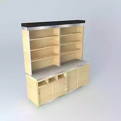 kit-126 Counter Total Wall