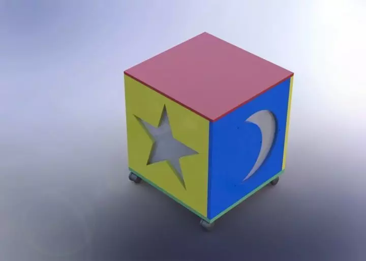 Star box-2 Free 3D model