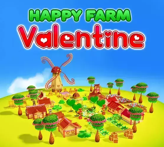 Happy Farm Valentine