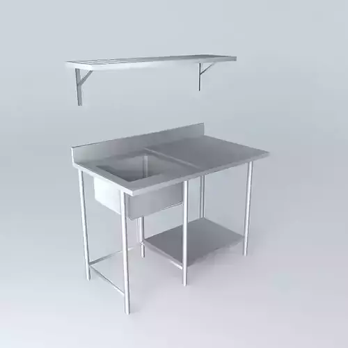 Kit-206 Bancada Inox Cuba por: Alex Marques