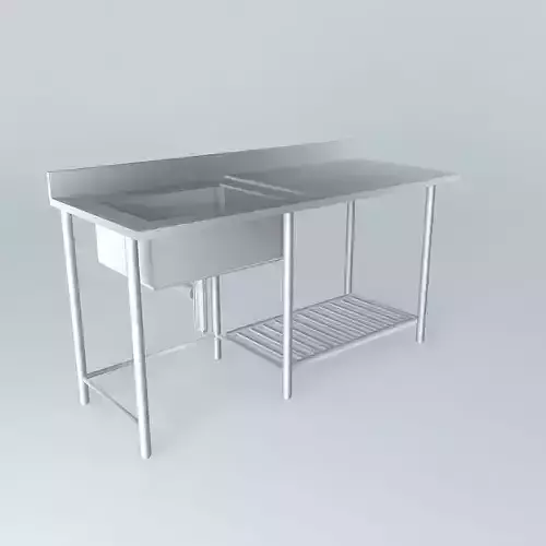 Kit 213 Bancada Inox Cuba V2 por Alex Marques