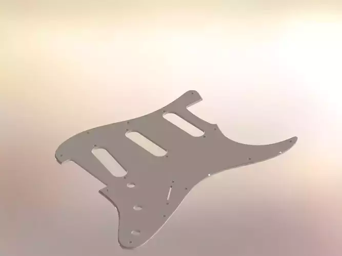 1962 stratocaster pickguard