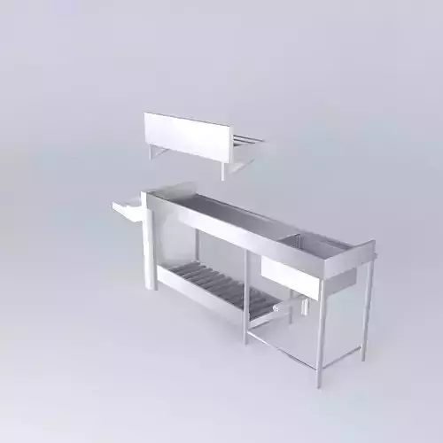 Kit-231- Inox Bench Lava crockery by: Alex Marques