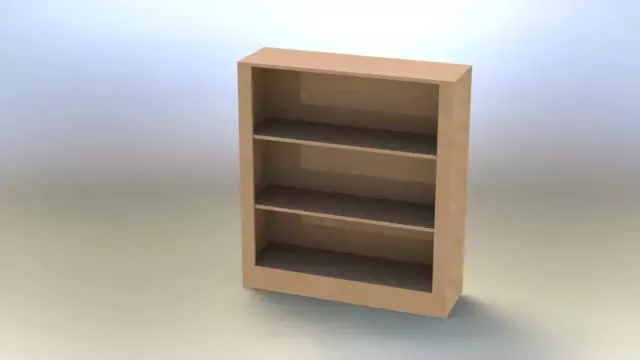 Cabinet bookcase Free 3D model