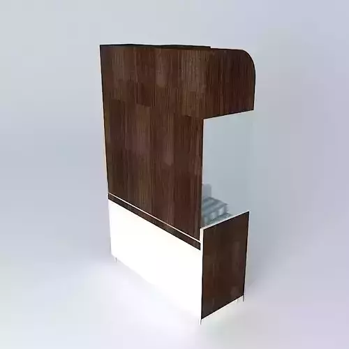 Kit 129 Snack Counter and Hood Curve By Alex Marques