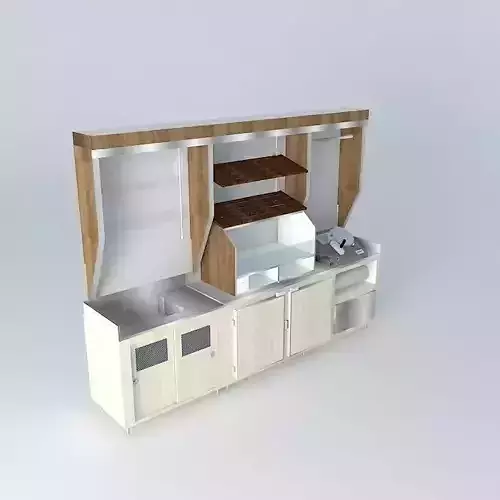 Kit 125 Desk wall by Alex Marques