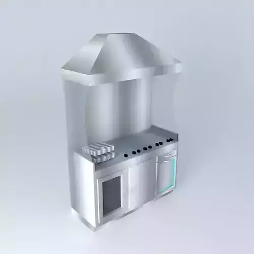 Kit128B stainless steel kitchen