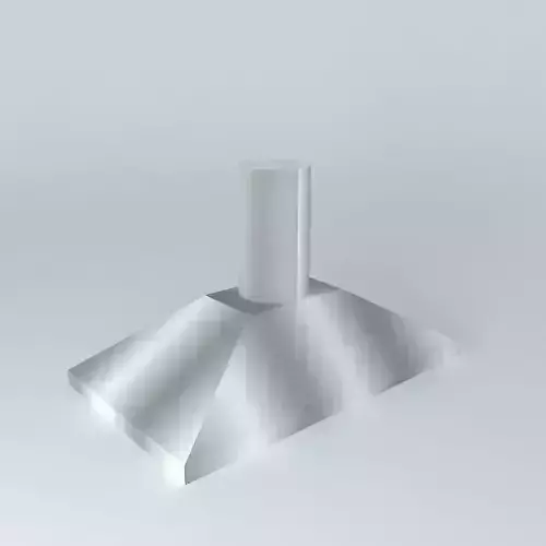 Kit stainless steel chimney hood