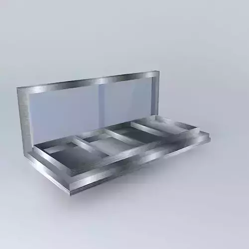 Kit820C stainless steel display case