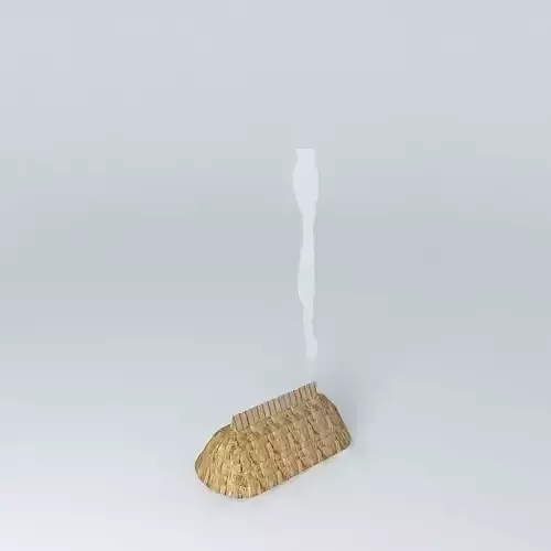 Strohhuette Museumsdorf Dueppel Free 3D model