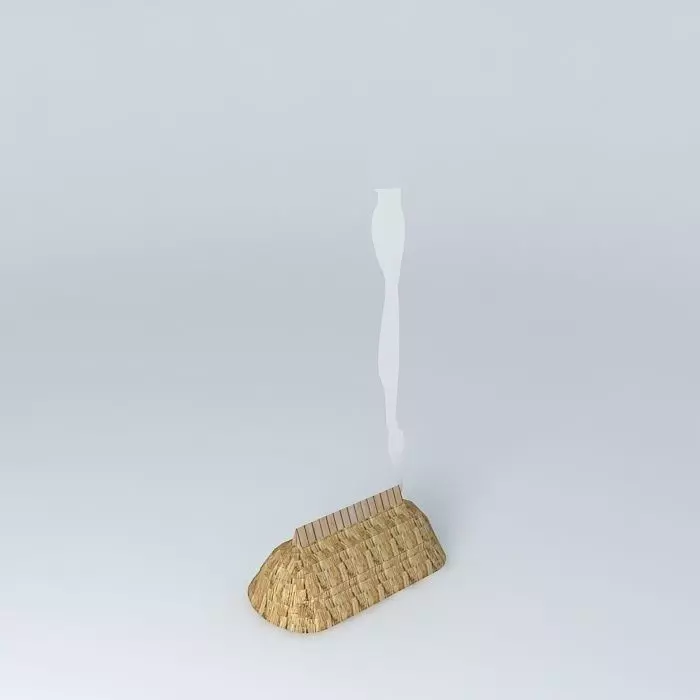 Strohhuette Museumsdorf Dueppel Free 3D model