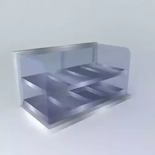 Kit glass display case