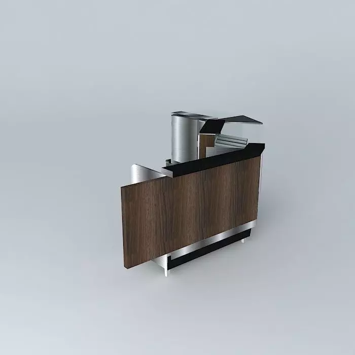 Kit813 Counter Platen Glass Straight L Cup by Alex Marques free 3D ...