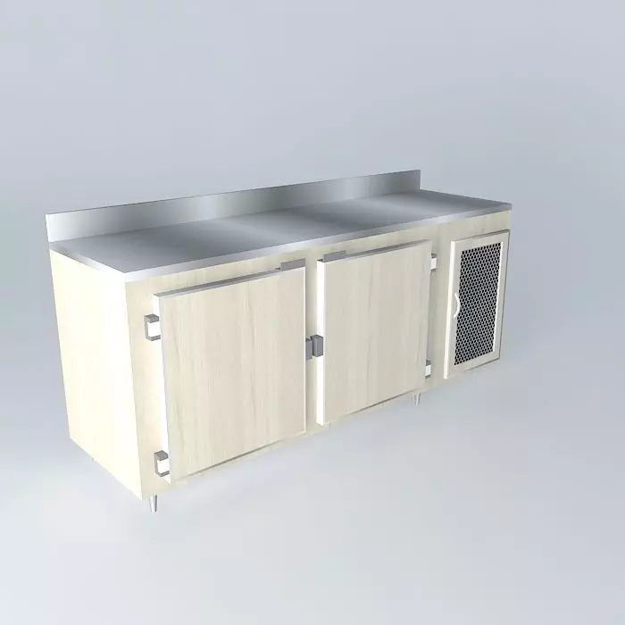 Kit704 lowboy 2 doors by Alex Marques Free 3D model