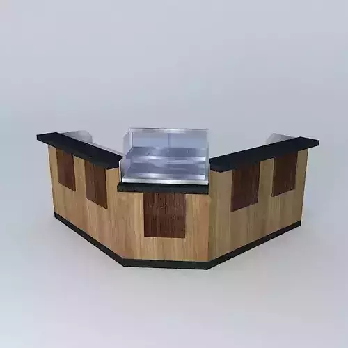 Kit314 Refrigerated Counter Cup and Pia by Alex Marques