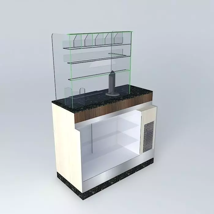 Kit510 Shopping Checkout -Restaurants Lanchonentes Bakeries B... Free 3D model