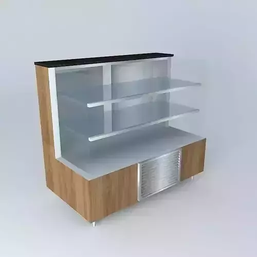 Kit805 Desk Exhibitor Refrig. Still Reto 2 doors by Alex Marques