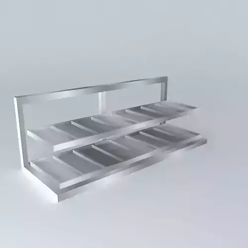 Kit stainless steel shelf