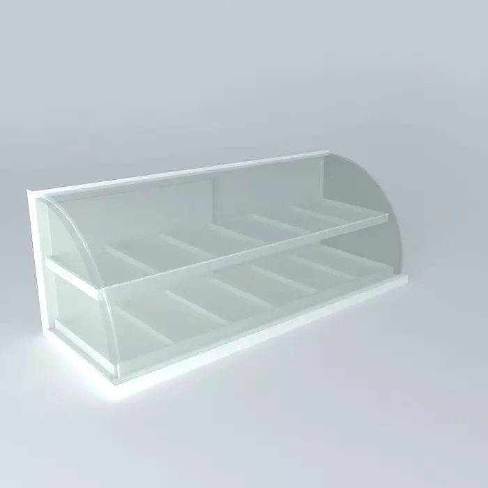 Kit glass display case Free 3D model
