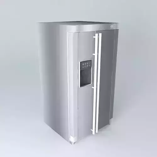 Kit silver refrigerator