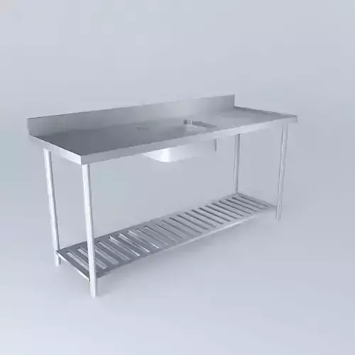 Kit212 Bancada Inox Cuba V2 por Alex Marques