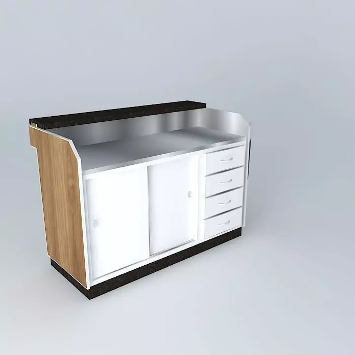 Kit302 Desk Cup Combined By Alex Marques Free 3D model