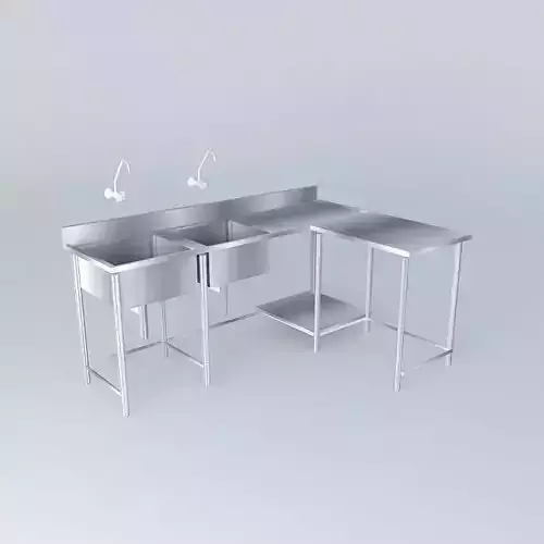 Kit224 Bancada Inox 2 Cubaspor Alex Marques