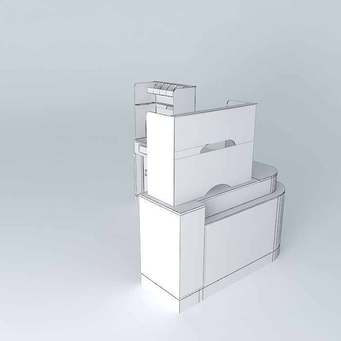 Kit512 Shopping Checkout -Restaurants Lanchonentes Bakeries B... Free 3D model_3