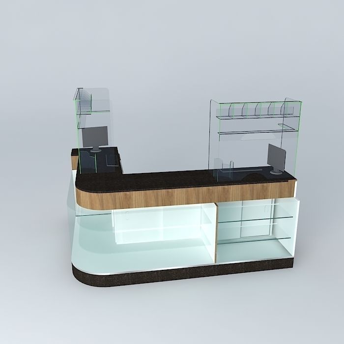 Kit512 Shopping Checkout -Restaurants Lanchonentes Bakeries B... Free 3D model_2