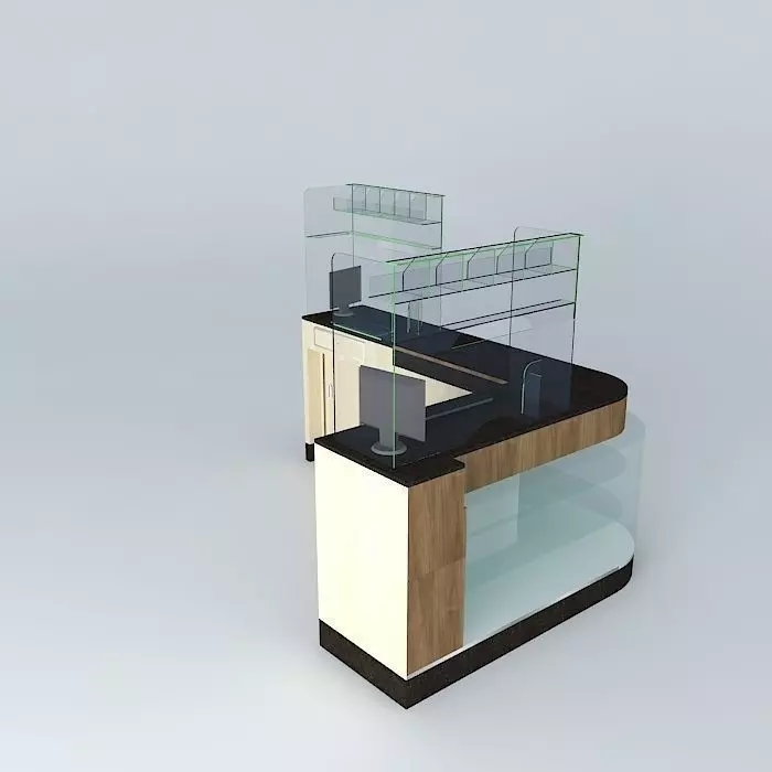 Kit512 Shopping Checkout -Restaurants Lanchonentes Bakeries B... Free 3D model_0