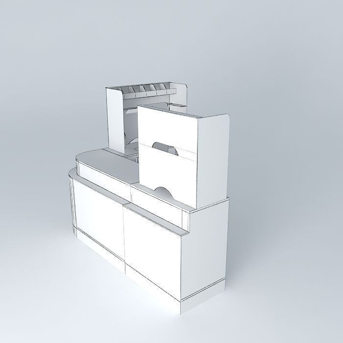 Kit512 Shopping Checkout -Restaurants Lanchonentes Bakeries B... Free 3D model_4