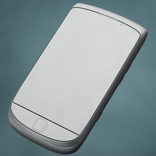 Blackberry Torch 9800 3D model_8