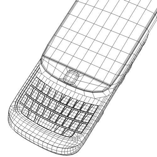 Blackberry Torch 9800 3D model_18