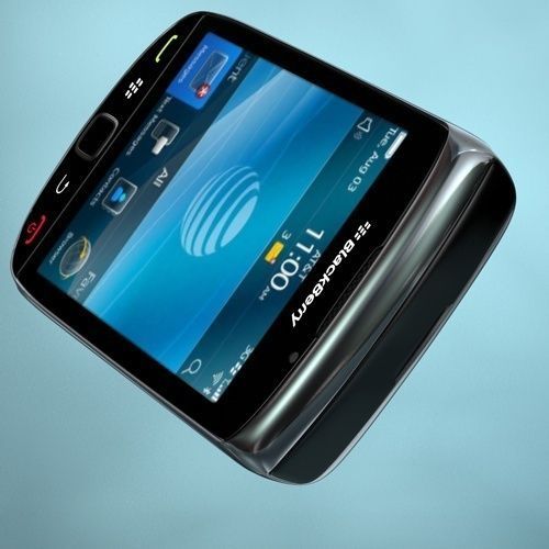 Blackberry Torch 9800 3D model_2