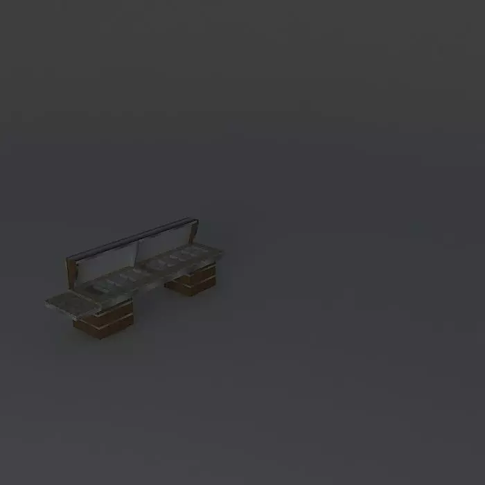 Kit bench Free 3D model