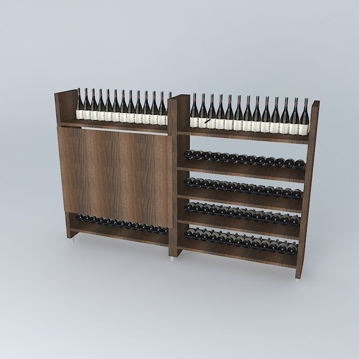 Kit606 Wine Cellar By Alex Marques Free 3D model_1