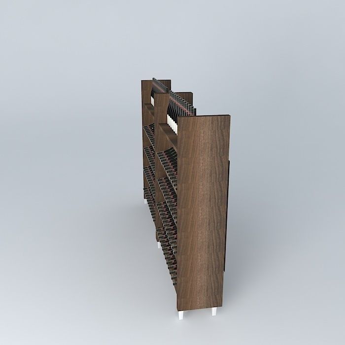 Kit606 Wine Cellar By Alex Marques Free 3D model_2